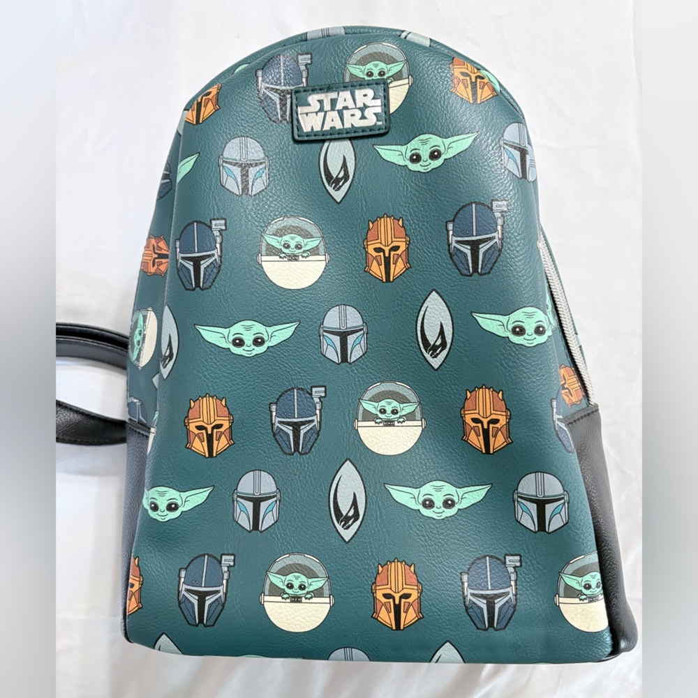 Funko Pop Star Wars Teal Backpack with Character Icons